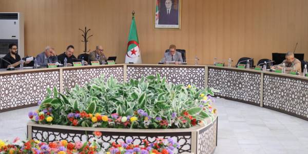 Réunion du Conseil Scientifique de l'Université de Biskra avril 2025