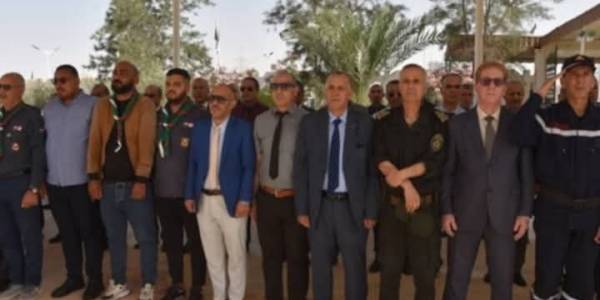 Biskra University Rector Participation in the 80th Anniversary of 8 May 1945 Massacres Ceremonies