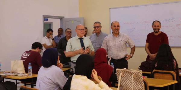 زيارة ميدانية لكلية الآداب واللغات بالقطب الجامعي شتمة